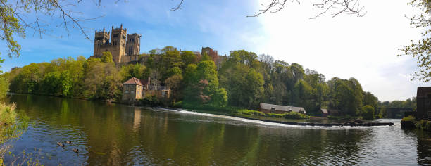 istock Durham Cathedral and River Wear in Spring in Durham, England 1157559677