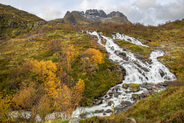 istock Autumn in Lofoten Islands 1157563233