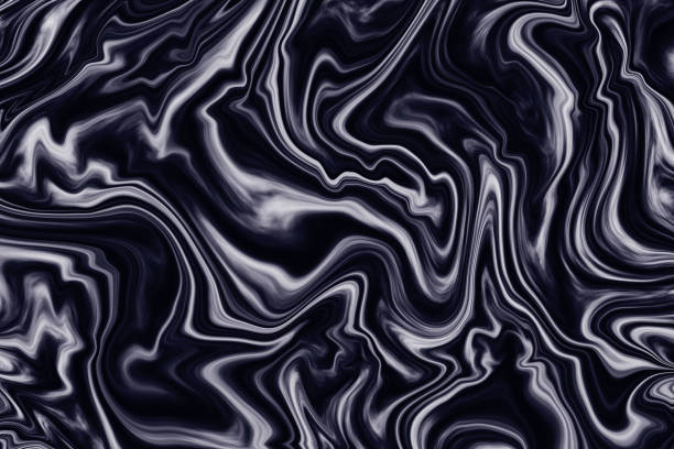 istock Marble Abstract Black White Dark Blue Wave Background Storm Sea Water Abstract Gradient Ombre Swirl Pattern Marbled Ebru Texture 1157563420
