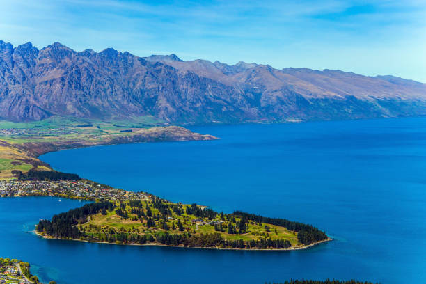 istock Azure lake among the mountains 1157567615