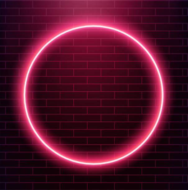 Free Stock Photo of A red neon sign on a brick wall | Download Free ...
