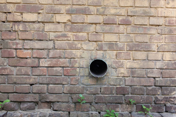 istock Background texture of a Brick Exterior Wall 1157575583