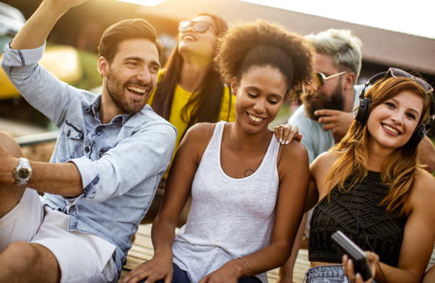 istock Small group of Teenagers Hanging Out 1157575672