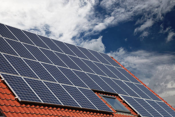 istock Solar panels renewable energy 1157575857