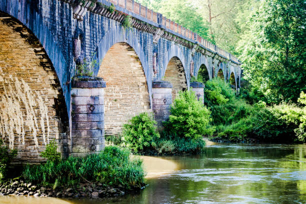 istock bridge over the Adour in the Landes 1157579009