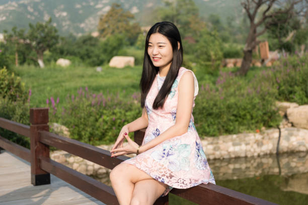 Smiling asian girl