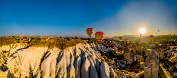 istock Balloons over Goreme in Cappadocia 1157583202