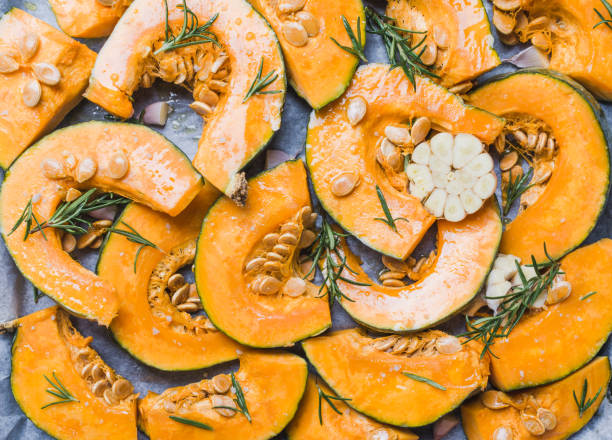 istock Pumpkin.Slices of pumpkin. 1157583217