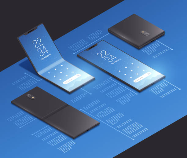 Phone Shell Isometric Isometric Curved Screen Stock Photos, Pictures & Royalty-Free Images ...