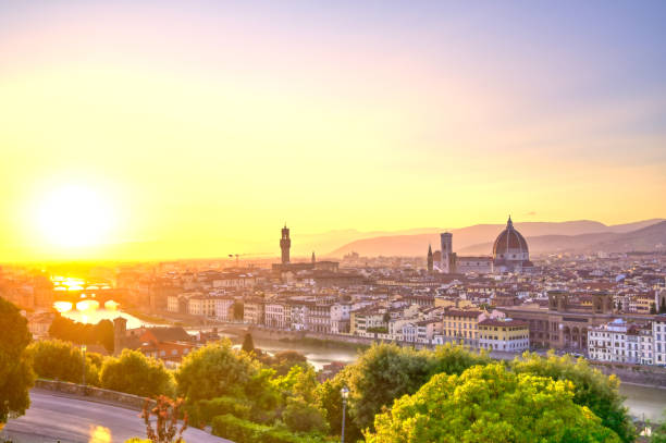 istock Sunset over Florence, Italy 1157592828