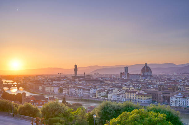 istock Sunset over Florence, Italy 1157593714