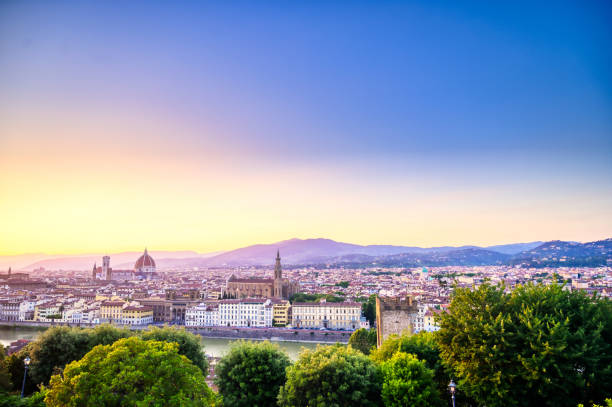 istock Sunset over Florence, Italy 1157594037