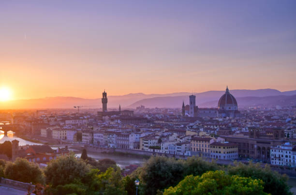 istock Sunset over Florence, Italy 1157594080
