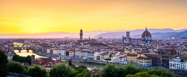 istock Sunset over Florence, Italy 1157594738
