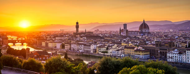 istock Sunset over Florence, Italy 1157595058