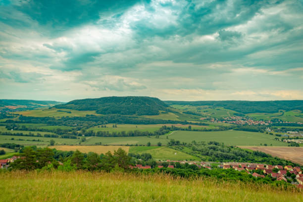 istock View to Kunitzburg on the mountain in Jena 1157598779