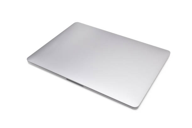 istock Closed laptop isolated on white background with clipping path 1157598788