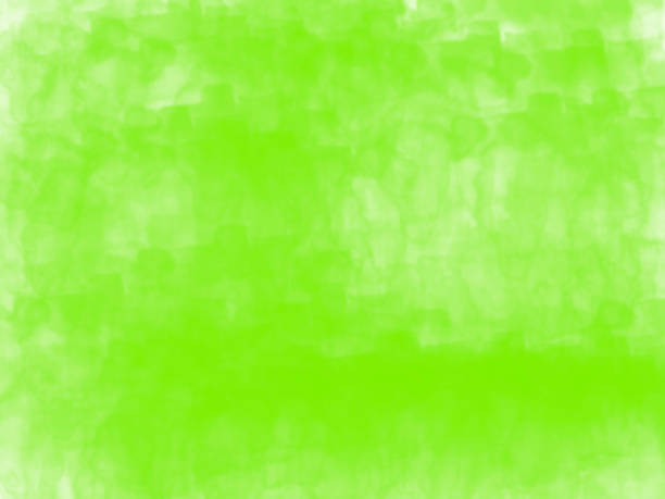 istock Bright abstract green image painted on white pap 1157606117