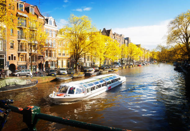 istock Houses of Amsterdam, Netherlands 1157618528