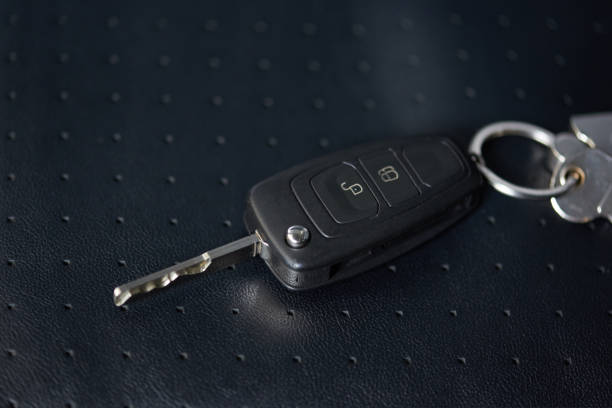 istock Close-up of car keys 1157618529