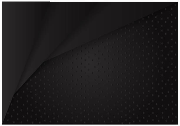 istock Dark abstract background with modern design, futuristic and elegant with gradient colors, realistic background template, eps 10. 1157618952