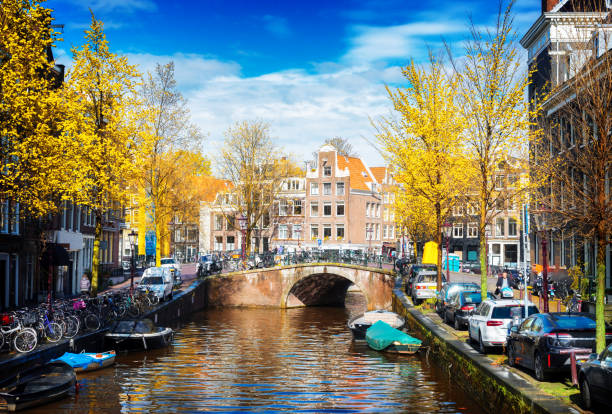 istock Houses of Amstardam, Netherlands 1157618988