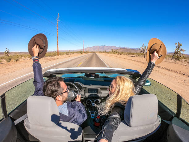 istock Travel in convertible 1157625752