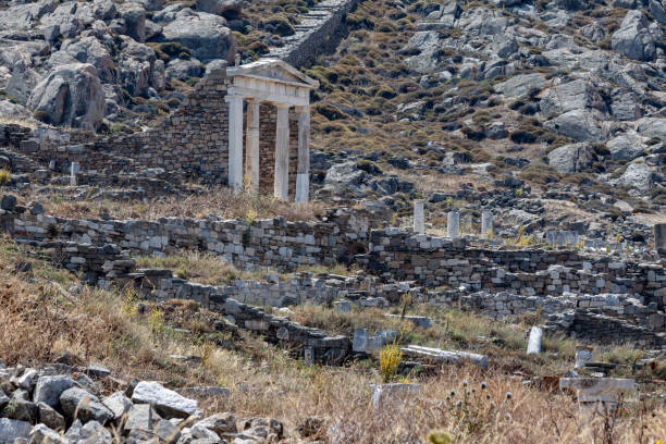 istock Greek Temple Delos Greece 1157629003