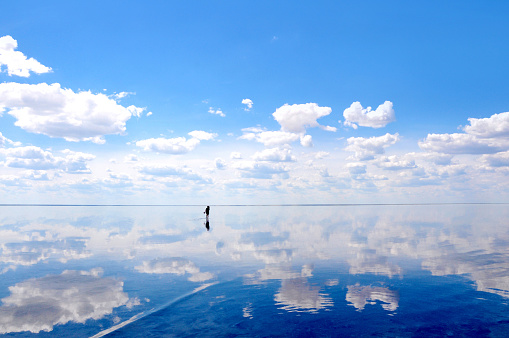 Elton is the biggest salt lake in Europe, located in Russia, Volgograd oblast