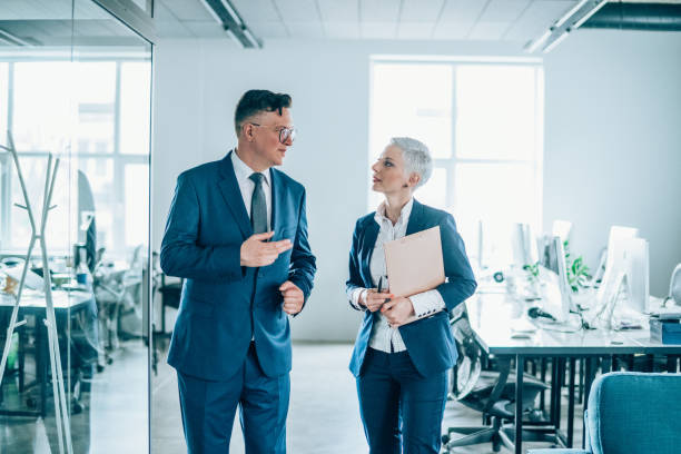 istock Business partners in discussion 1157633069