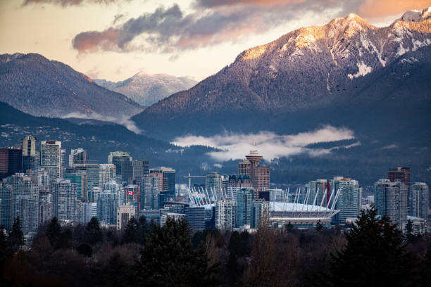istock Vancouver financial district view from Queen Elizabeth Park 1157634922