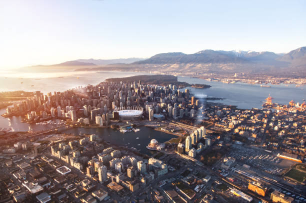 istock Aerial View of Vancouver Downtown 1157635098