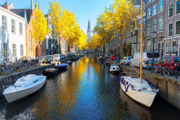 istock Houses of Amstardam, Netherlands 1157636405
