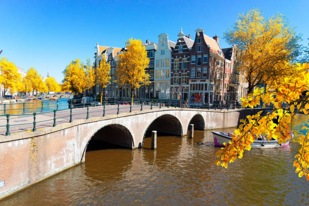 istock Houses of Amstardam, Netherlands 1157638379