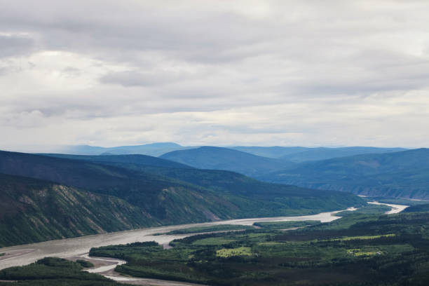 istock Dawson City's Midnight Dome Viewpoint 1157640250