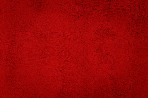 istock Modern ruddy paint limestone texture in red light seam home wall paper concept for flat Christmas background, Back burning concrete table top floor, wall paper granite pattern, ruby grunge surface 1157662202