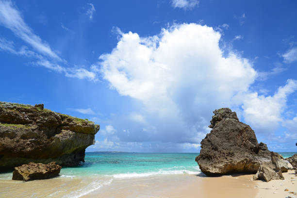 istock Beautiful sea and summer sky 1157678046
