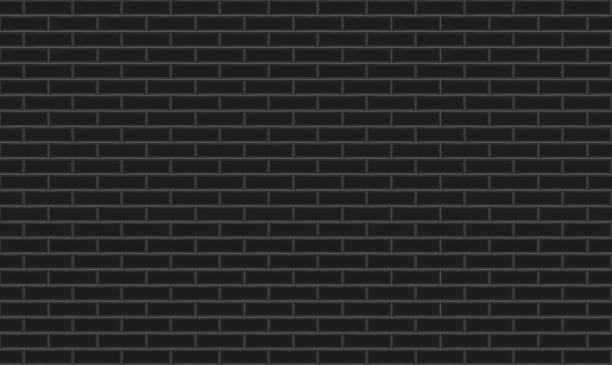 istock Black ceramic mosaic tiles texture background. Black metro tiles. 1157684316