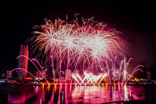 istock Da Nang international fireworks festival which is held for every year. 1157684320
