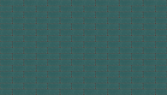 Small blue tiles background, new gresite full frame view.