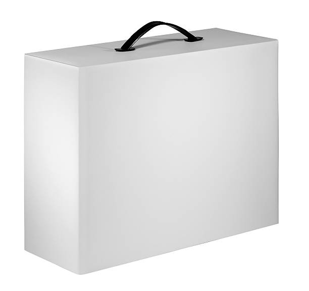vide appareil emballage boîte en carton - gift box three dimensional shape box blank photos et images de collection
