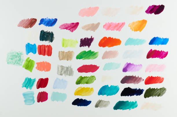 istock Set of colorful paint spot 1157690362