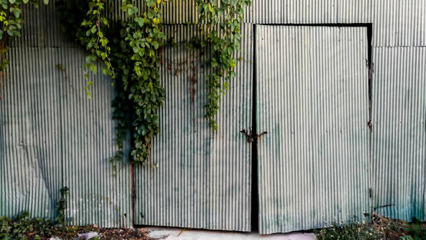 istock Door, Entrance, Front or Back Yard, Garage, Material 1157691045