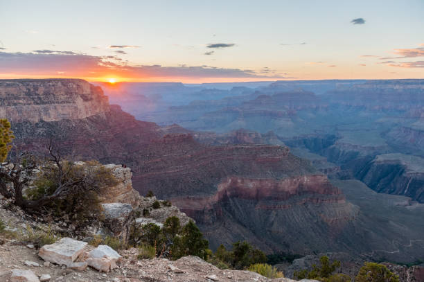 istock Sunset over the Grand Canyon 1157691322