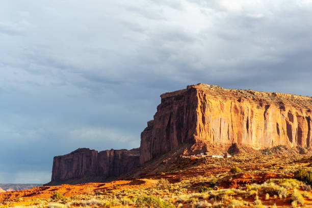 istock Classic western imagery at Monument Valley 1157694459