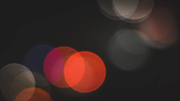 istock Abstract yellow bokeh circles for Christmas background 1157695183
