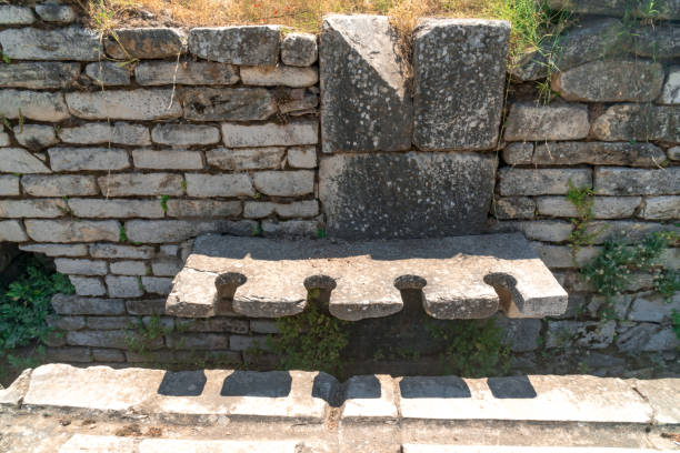 istock Public Toilets in Sardes Ancient City 1157705000