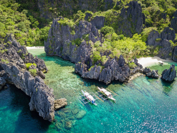 istock Palawan Matinloc Island Hidden Beach Philippines 1157706827