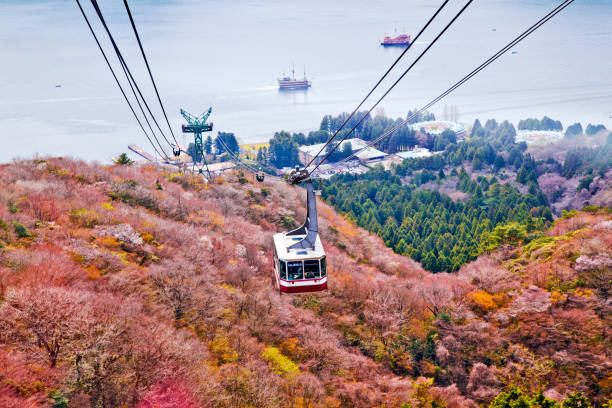 istock Mt. Komagatake Ropeway at Hakone, Kanagawa prefecture, Japan. 1157706971