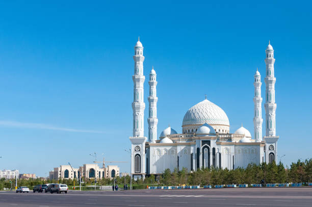 istock Hazrat Sultan Mosque in Nur-Sultan (Astana) 1157707002